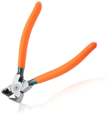 LEONTOOL Diagonal Pliers for Flush Cut Plastics, 90 Angled Wire Cutters for Crafting, Wire Side Cutters Clippers, Flush Cutter Wire Snips Flush Cut Plier for Jewelry Making, Electronic, Model, Floral