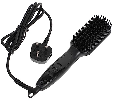 minkissy Peine Alisador de Cabello Multifuncional Cepillo Eléctrico para Alisar la Barba Moldeador de Pelo Accesorios Cabello Uso Baño o Salón