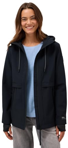 CECIL Damen 2005420 Midi Softshell Jacke, Dark Navy Blue, XXL