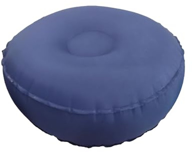 Cojín Para Suelo Bolster Plegable Portátil Antideslizante Pilates Adultos | Cojín Hinchable De Yoga Equilibrio Y Meditación Ejercicio Relajación Interior Jardín Gimnasio Zen Oración Monjes