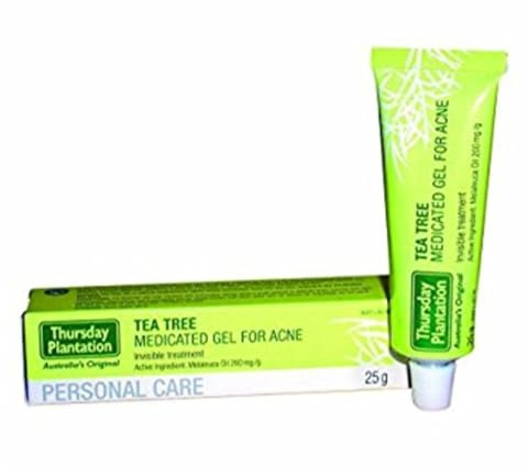 Thursday Plantation Tea Tree Gel – 25g – Skin Repairing and Moisturizing for Acne, Pimples, and Blackheads – Natural Tea Tree Oil Formula