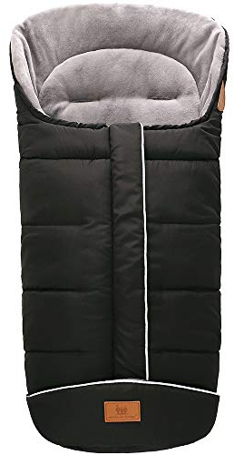 Baby Pushchair Footmuff, Winter Baby Seat Stroller Footmuff Sleeping Bag Baby Blanket with Zipper for Stroller, Buggy, Car Seat