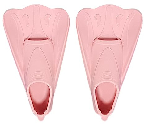 Kasmole Aletas Natación Niños,Entrenamiento Cortas y Suaves para Buceo y esnórquel | Accesorios para Nadadores, Equipo natación para Principiantes, niñas y niños