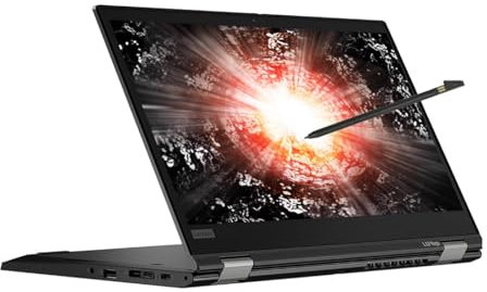 Lenovo ThinkPad L13 Yoga 2 in 1 Laptop, 13.3 FHD (1920x1080) Touchscreen, Core i5-10310, 16GB RAM, 256GB SSD,Stylus Pen, US Keyboard, QWERTY, WiFi, Win10 Pro (Renewed)