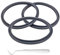 3 PCS Sealing Gaskets Replacement Seal Rings Compatible with NutriBullet Blenders 600w/900w With a Curved Needle for Easy Removal