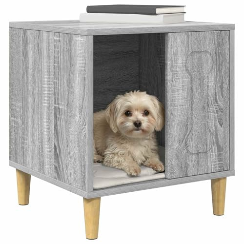 vidaXL Casa para Perros Sonoma Gris 44 x 42 x 49 cm