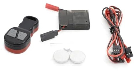 pour Traxxas pour TRX4M 1/18 Treuil Automatique en Métal - Accessoire Modification Et D'amélioration Voiture RC Crawler À L'échelle Accessoires RC