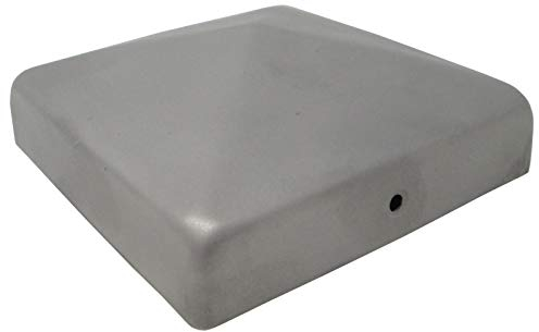 9 x Pfostenkappe Pyramide Edelstahl sandgestrahlt für 90er Pfosten Pyramidenform Abdeckkappe Pfostenabdeckung von SO-TOOLs®