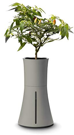 Botanium Hydroponic and Automatic Indoor Gardening Pot, Grey