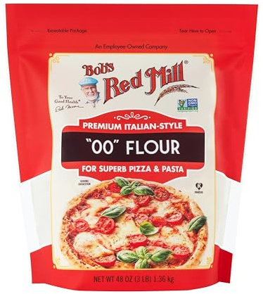 Bob's Red Mill 00 Flour Premium Italian-Style, 48oz (Pack of 1) - Non GMO, Vegan, Kosher