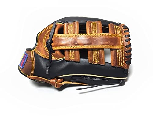 Baseball Handschuhe,PU-Leder Baseball Glove Baseballhandschuh Kinder Right Batting Erwachsene Mann Frau Training Baseball Handschuh Softball Praxis Hand Outdoor Sports ( Color : 1 , Size : 12.5 inches