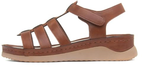LILLEY & SKINNER Sardinia Womens Tan Wedge Sandal