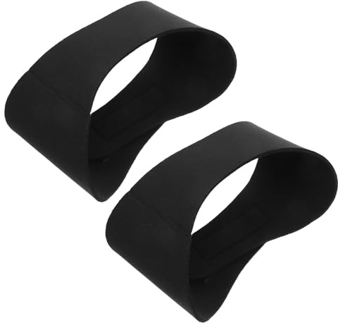 Mikikit Diadema para Natación 2 Piezas 53X9 CM Auditivo para Nadar y Bucear Banda Elástica Negra para Deportes Acuáticos Piscina Playa y Ducha Secado Rápido y Reutilizable
