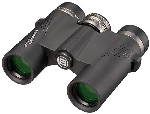 Bresser Fernglas Condor Dachkant 10x25 wasserdicht mit Stickstofffüllung und UR-Mehrschichtvergütung für hohe Abbildungsleistung, schwarz