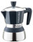 Pedrini Caffettiera MyMoka Induction, 2 tazze, Blu notte