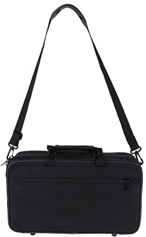 Estuche De Clarinete Acolchado De Espuma Resistente Al Agua Clarinetas Estuche Negro