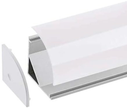 Eckenprofil 20 - für LED Strips bis 2.11cm Breite, Länge 200cm