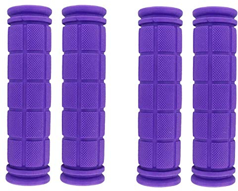 PLATT cykelhandtag halkfria mjuka gummi cykelhandtag för BMX MT för cykel/MTB/BMX (2 par)