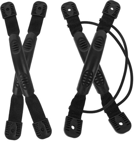 Milisten 4 Stück Griff aus PVC-Kunststoff Boot zubehör Bootszubehör Kanu Transportgriff strapazierfähige Kajakgriffe Kajak Kanugriffe PVC-Griff Seitengriff für Kanuboote Kajakzubehör