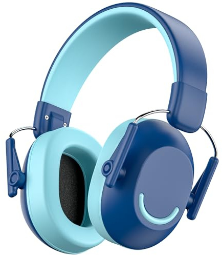 Link Dream Kids Ear Protection Ear Muffs SNR 30dB for Concert Shows Events (Blue, 1 Pack)