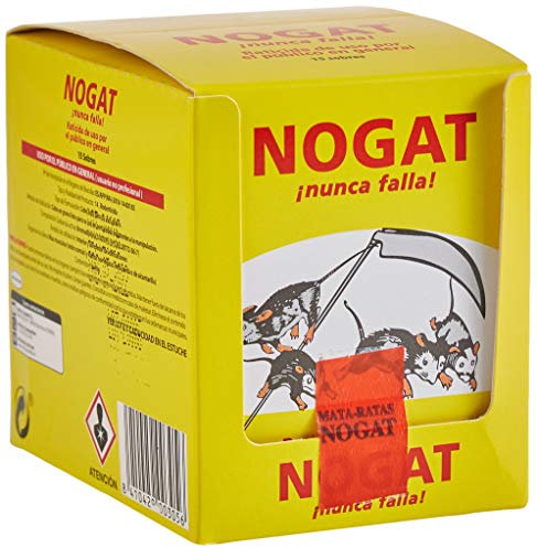 Nogat Raticida, 15 sobres de 10 g