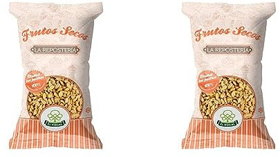 EL NOGAL Frutos Secos Piñón Crudo en Bolsa, 80 G (Paquete de 2)