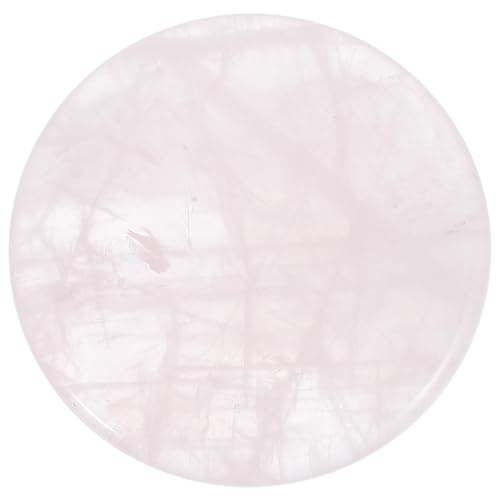 Mikinona Jade Stone Eyelash Gasket 2X2 Inch Round Pallet Pad Lash Glue Holder for Eyelash Extension Application Tool