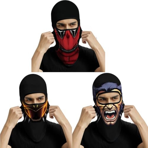 Cody Lundin 3D Printed Motorcycle Riding Balaclava Sets for Outdoor Adventurer Hiking Gear Climbing Sport Balaclava CC