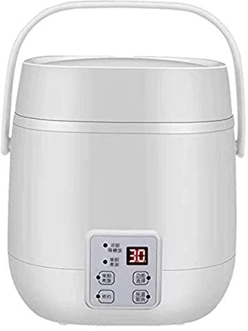 Mini Riskokare Ångkokare Liten Rishunger Låg sockeravlägsnande Slow Cooker 2L Digital Multikokare Rostfritt stål Innergryta Ångkokare Ångkokningstimer och uppvärmningsfunktion