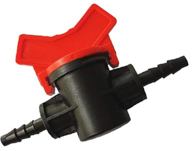 2 reguladores multiusos controlados por flujos de agua, accesorio para el hogar para sistemas de riego eficientes, válvulas de cierre