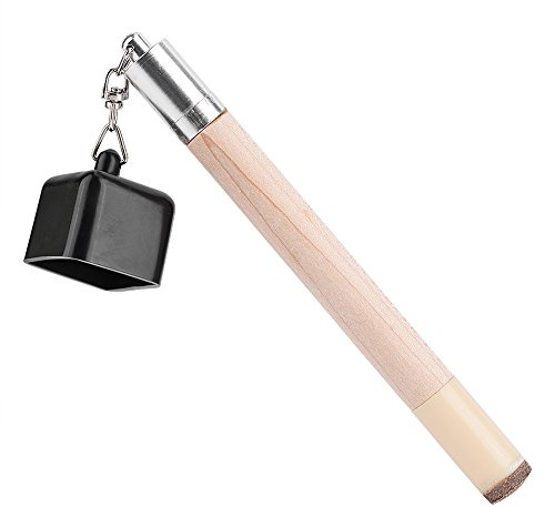 BAOFUYA Porta Gesso 2 in 1, Strumento Portatile per Pungere la Stecca da Biliardo Porta Gesso 2 in 1 per Biliardo, Antiscivolo per Accessorio Tavolo da