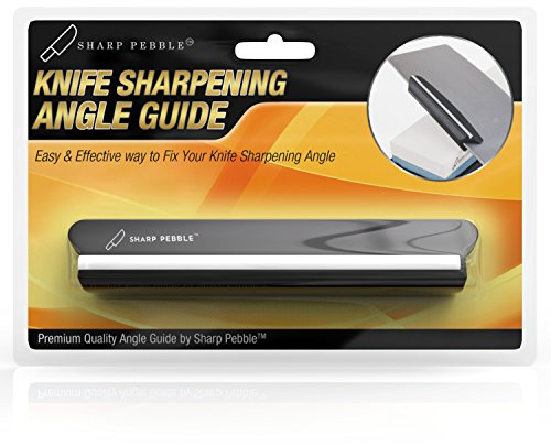 Sharp Pebble Whetstone Knife Sharpening Angle Guide | Maintain the Correct Sharpening Angle Without Wrist Strain - 15 to 20 Degree, Fits All Kinds & Sizes of Knives