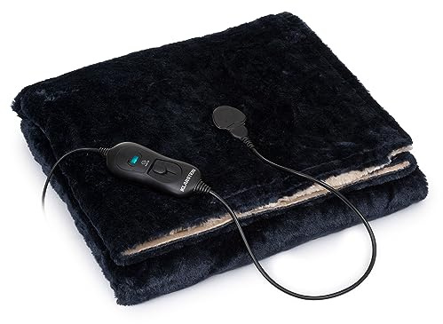 Klarstein Matrimoniale 120W, Coperta Termica Elettrica 180x130cm, Scaldaletto Matrimoniale Elettrico 3 Livelli di Temperatura, Lavabile in Lavatrice, Coperta Elettrica per Letto e Divano