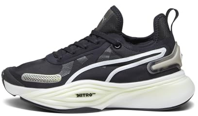 Puma PWR Nitro Squared Wn's, Scarpe Sportive Donna, Black White, 38 EU, Puma Black Puma White, 38 EU