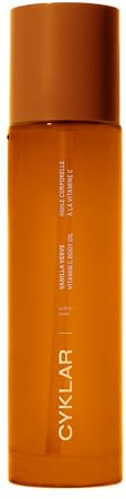 CYKLAR Vitamin C Body Oil for Women and Men. Moisturizing Vanilla Verve Scented Body Serum for Glowing Skin. Nourishing, Hydrating After-Shower and Bath Skin Care Moisturizer, 4.2 Fl Oz