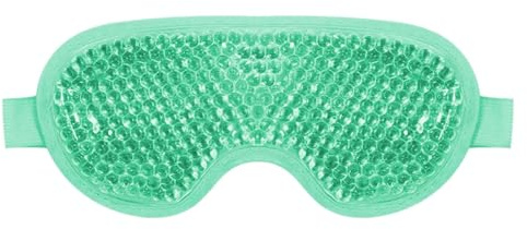 Maschera Gel Occhi per Stanchezza e Gonfiore - Anti-Occhiaie, Maschera per Occhi, Maschera Gel Per Gli Occhi Impacco Freddo Riutilizzabile Perfetta Per Blefarite, Occhi Gonfi, Occhiaie (Verde)