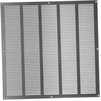 500x500mm Rejilla de Ventilación con Mosquitera - Rejillas de Aireación Metálicas - Acero Galvanizado