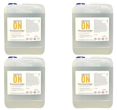 ANTIVIR ON 20L Bremsenreiniger Entfetter Reiniger Montagereiniger Teilereiniger [4x5L]