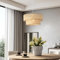 lux.pro Hängeleuchte Ascot Hängelampe Lampenfassung E27 Pendelleuchte Rattan Lampe Ø40 cm Rattanoptik