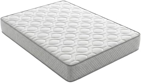 Duérmete Online - Colchón Viscoelástico Marko (Doble Cara) Multicapa con Firmeza-Dureza Media-Alta, Altura 21cm, Antiácaros, Antibacerias e Hipoalergénico, 90 x 190
