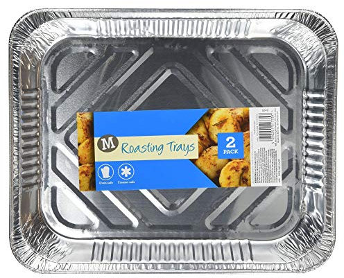 M SMALL ROASTING TRAY 2PK