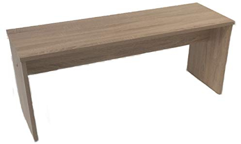 Bank Sonoma Eiche hell Sägerau Länge: 110 cm Tiefe: 35 cm Höhe: 44 cm Belastbarkeit: ca. 180 kg