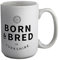 Shopagift Mothers Day Mug Born & Bred in Yorkshire White 15oz Large Gift Ceramic Cup