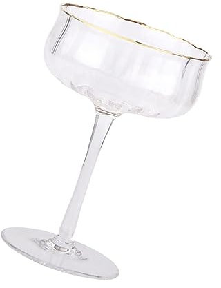 BESTonZON Gobelets 1 Pc Verre à Cocktail Tasses à Martini Verres à Vin Incassables Apéritifs Tasses Coupe De Tasse D'eau De Boisson Flûte à Griller Banquet Thé Glacé Boissons Un Verre