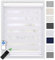 EFIXS Doppelrollo mit Kassette 220 x 175 cm (BxH) in Weiss/Duo Rollo mit Premium-Unterschiene/Doppelrollo zum Bohren in den Breiten 40-220 cm