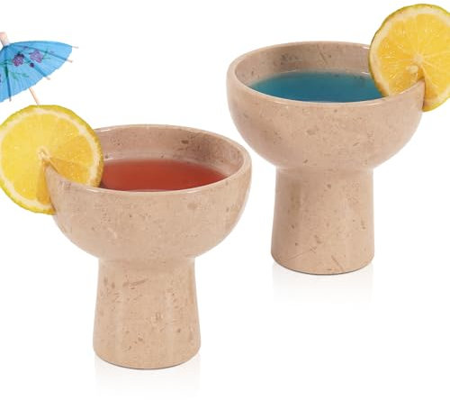 Radicaln Lot de 2 verres à margarita (Verona)