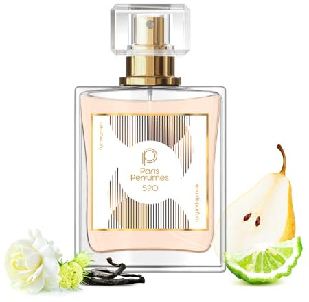 Eau de Parfum Femme 21% 50 ml - Un Parfums à la Composition Gourmande - le Perfume Sucré et Irrésistible Idéal pour Les Femmes - N° 590
