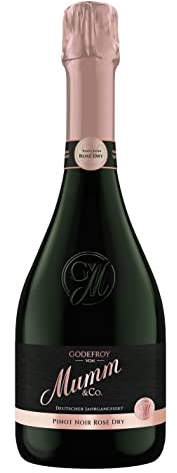 Godefroy von Mumm Pinot Noir Sekt - Feinperliger, edler Rosé-Sekt für besondere Anlässe (1 x 0,75l)
