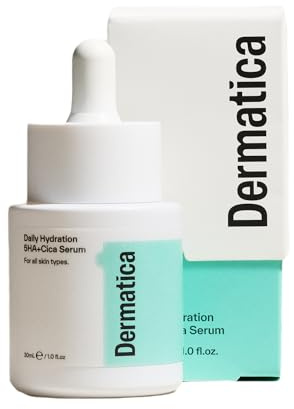 Dermatica Daily Hydration 5HA+Cica Serum – Lightweight Face Serum with 5 Types of Hyaluronic Acid, Cica & Niacinamide for Deep Hydration, Barrier Support & Plumper-Looking Skin