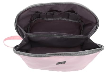 DIKACA Bolsa Organizadora de Ropa Interior Portátil Bolsa de Almacenamiento Transpirable con Compartimentos Separados para Sujetadores y Bragas y Ligera para Viajes y al Aire